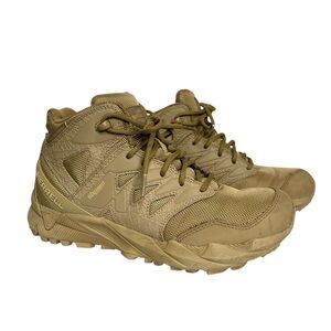 Merrell Agility Peak Tactical Mid Hiking Outdoor Boots Tan Waterproof Men's 5